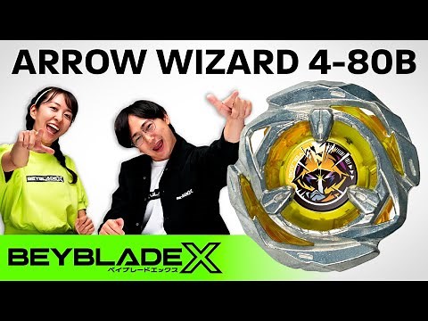 BEYBLADE X | ¡Descubre el nuevo ARROW WIZARD 4-80B!