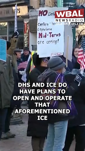 The Washington County Board of Commissioners adopted a resolution in full support of federal immigration enforcement amid intense hours-long protests that disrupted Tuesday's meeting in Hagerstown. The latest: https://www.wbal.com/washington-county-commissioners-adopt-resolution-to-support-dhs-ice-amid-protests-in-hagerstown | WBAL NewsRadio 1090 and FM 101.5