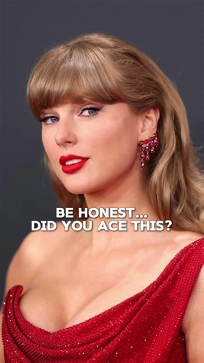 Real Swifties only. How many did you get right? 🎤✨Test your Taylor Swift knowledge. #SwiftiePop