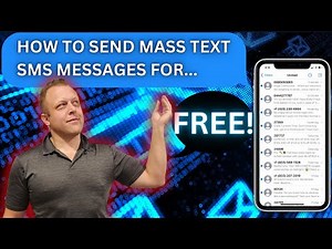 How To Send Mass Text SMS Messages For Free Using Windows and Android