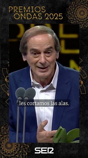 PREMIOS ONDAS 2025 | Isaías LAFUENTE y su dedicatoria a los BECARIOS
