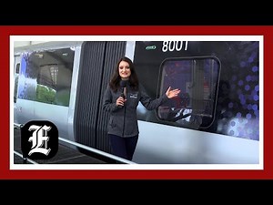 🚆 WMATA unveils their 8000-series Metro rail car on the National Mall