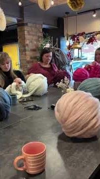 We had the most incredible day of back to back arm knitting workshops at @by heathermay yesterda
