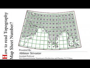 How to read topography map sheet number? | Surveying | Cartography | MSBTE