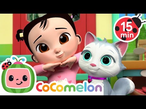 Cece Gets A Cat! 😺 | Sing Along | Learn about Animals