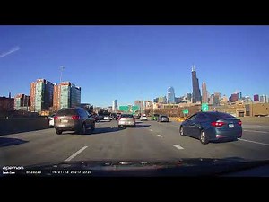 2021-12-25: Christmas Drive on Chicago Expressways - Dan Ryan and Kennedy Expy, Jane Addams Tollway