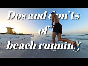 BEACH RUNNING and how to do it: plus the run vlog #121