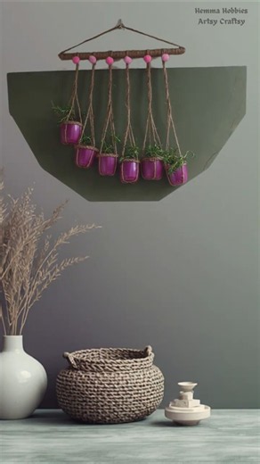 Wall Hanging | Birds Feeder | Home Decor | DIY Craft | Simple Craft | Easy Craft
