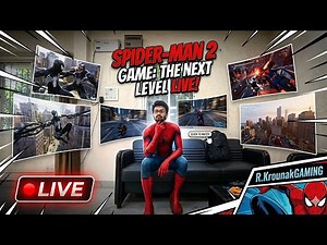 "🎮 Web-Slinging Adventure Begins! Spider-Man 2 Gameplay Walkthrough Part 7 | LIVE Stream 🔴"