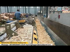 OSB Production -How its made -Wood Strands /Flakes