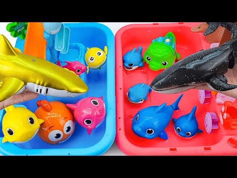 Reviewing Toy Ocean Animals: Octopus, Whale, Golden Shark, Clownfish, Dolphin, Starfish