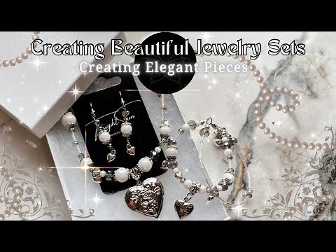 How to Make: Creating a Trendy Aesthetic Jewelry Set from Scratch | DIY Jewelry Making