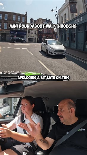 Mini Roundabout Driving Lesson Tips