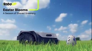 37 reactions · 13 comments |  Embrace the spirit of spring with Easter Blooms! Dive into the joy of hassle-free lawn care with RoboUP this Easter! Take a look at this video and envision the convenience of having a robot mower in your garden! Don't miss out! Join our Easter activity now to win the grand prize of a RoboUP robot mower!  #EasterBlooms #RoboUP #RobotMower | RoboUP | Facebook
