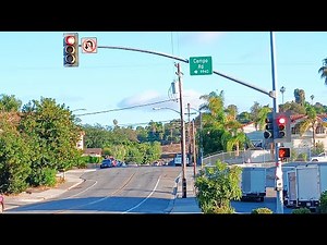 Vintage Spring Valley Traffic Lights (Campo Rd & S Barcelona St)