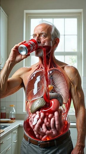 Coca Cola in Your Stomach What Really Happens | 3D Digestive Animation