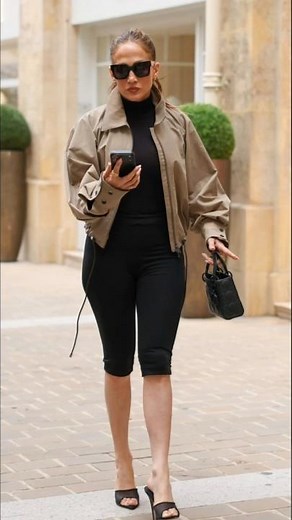 STARS OUTFIT pt.406 Jennifer Lopez outfit in Paris, France 2026