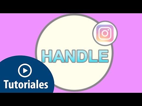 Qué significa Instagram handle
