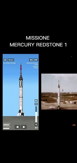 #perte #razzi #spazio #spaceflightsimulator #sfsperte #fyp #test #missione #mercuryredstone#fail