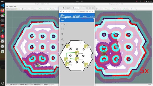 ROS2与Open-RMF仿真教程#Jazzy版#-多台turtlebot3使用free_fleet