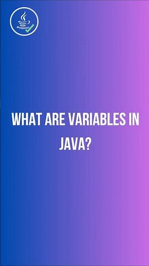 What are Variables in Java? | QA Series #2
