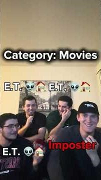 Imposter Game (E.T. the Extra-Terrestrial Edition)