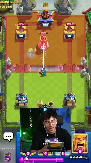 Beniju VS MOHAMED LIGHT - #clashroyale #beniju #clashroyalememes