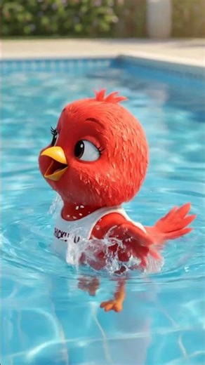CHICKUPU SWIM #funny #kids