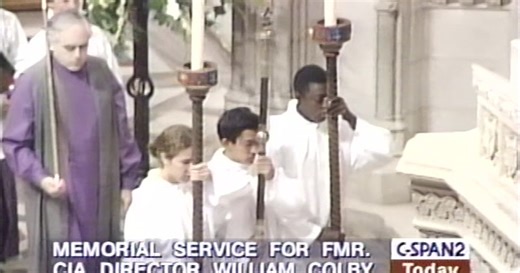 William Colby Memorial Service