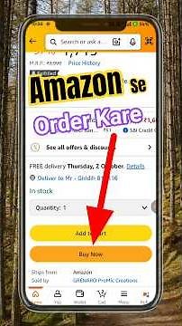 Amazon se order kaise kare 2025 | Amazon se shopping kaise kare | How to order in amazon #amazon
