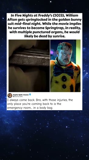 Could William Afton Actually Survive the Springlocks? 🐰