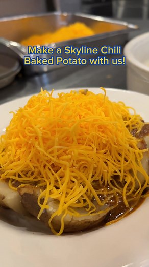 Indulge in the Delicious 3-Way Potato at Skyline