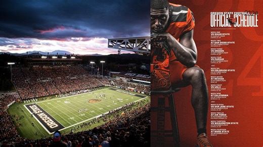 Oregon State football kickoff timings: A look at Beavers' schedule for upcoming 2024 college football season