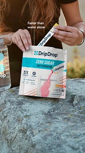 22K views | Stay ahead of your thirst and optimize your performance with fast hydration with zero sugar⚡ Our doctor-created formula has over 10,000 five-star reviews for a reason: ✅ Trusted by pro athletes, first-responders, medical professionals, the US military and more  3x more electrolytes vs leading sports drink  Award-winning taste Try DripDrop today. | DripDrop | Facebook