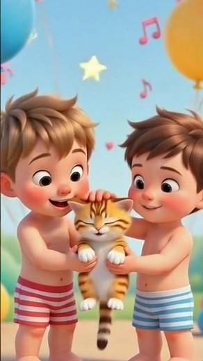 Billi Karti Meow Meow 🐱 | Cat Sound for Kids | Learn Animals #Shorts