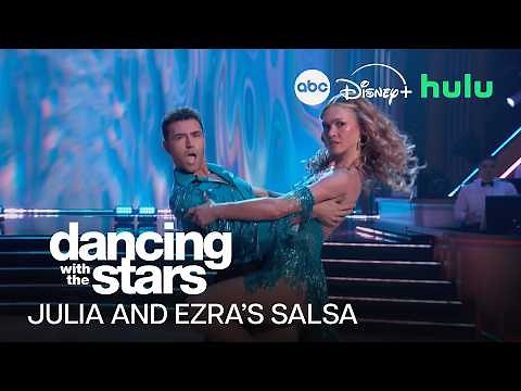 Julia Stiles and Ezra Sosa’s Yacht Rock Salsa | Dancing with the Stars