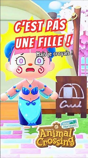 A VILLAGER WHO LOOKS LIKE A GIRL ANIMAL CROSSING NEW HORIZONS #acnh #animalcrossing #shortsfeed