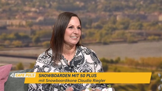 Snowboarden mit 50 plus: Claudia Rieger über Motivation, Mut und Ausdauer