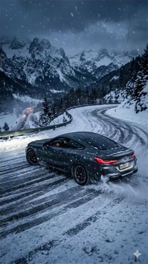 BMW M8 Snow Drift Gone Crazy ❄️💨