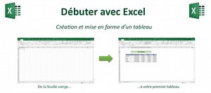 TUTO Gratuit : Les bases de la création et la mise en forme d'un tableau Excel sur Tuto.com