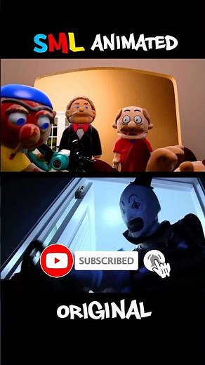 SML Movie VS Animation! | JEFFY THE KILLER! 😳