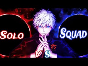 FFF SOLO VS SQUAD GAMEPLAY \\\\ FREEFIRE 🔥 New GM Gameplay