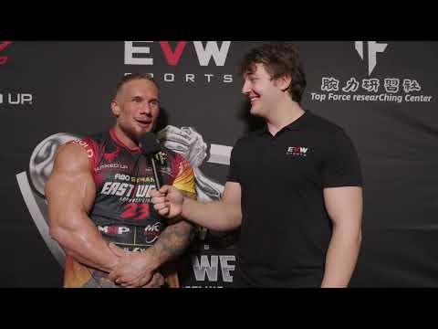 Leonidas Arkona post match interview EVW 23