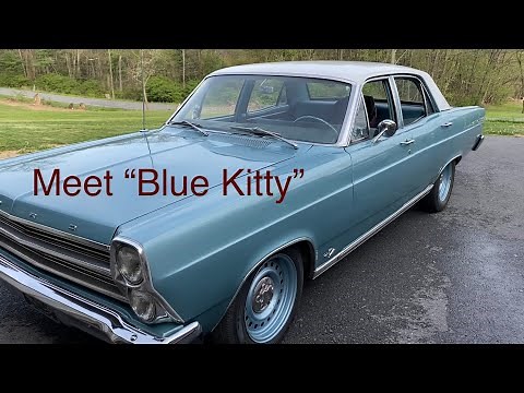 “Blue Kitty”, Our 1966 Ford Fairlane