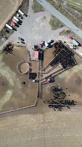 Fun fact:During corralling, sorting, and weighing, calves can loose up to 1% of their body weight per hour! On sale day, this can add up to thousands if not tens of thousands of dollars! They’re literally(almost) $h!tting out quarters!This is why it’s important to have facilities that allow you to work cattle as quickly and and stress free as possible. This way you can weigh them as quick as possible and they’ll be as heavy as possible. This was steer shipping day at the ranch in our corrals as 