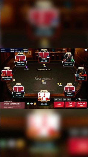 Kings and flush bring bounty #poker #onlinepoker #onlinespiel #games #shortsvideos