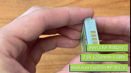 Wasabi Power NB-13L Battery for Canon PowerShot G1 X Mark III, G5 X, G7 X, G7 X Mark II, G9 X, G9 X Mark II, SX620 HS, SX720 HS, SX730 HS, SX740 HS