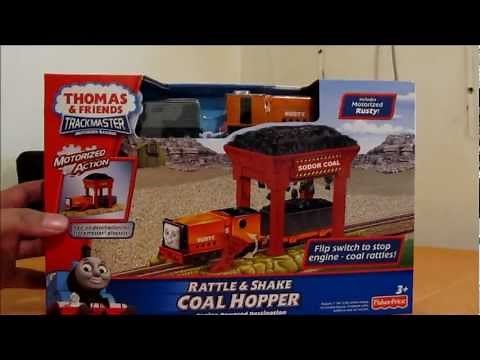 Trackmaster shake and rattle coal hopper unbox and demonstration