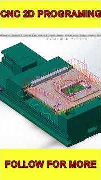 2D CAM Programming From Start to Finish #CNC #shorts #cncprogramming