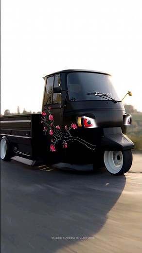 Piaggio ape modified